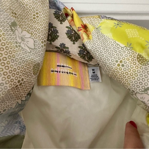 Urban Outfitters Patchwork Printed Nylon Puffer Jacket - Picture 6 of 8